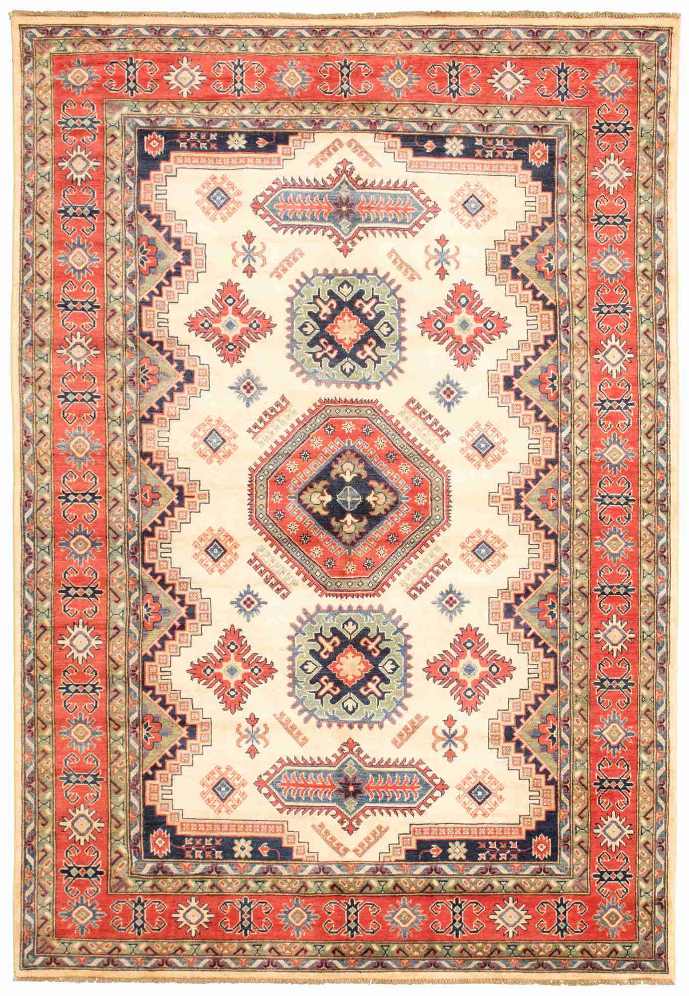 Finest Gazni Cream Wool Rug 6'6" x 9'10" (1 of 8)