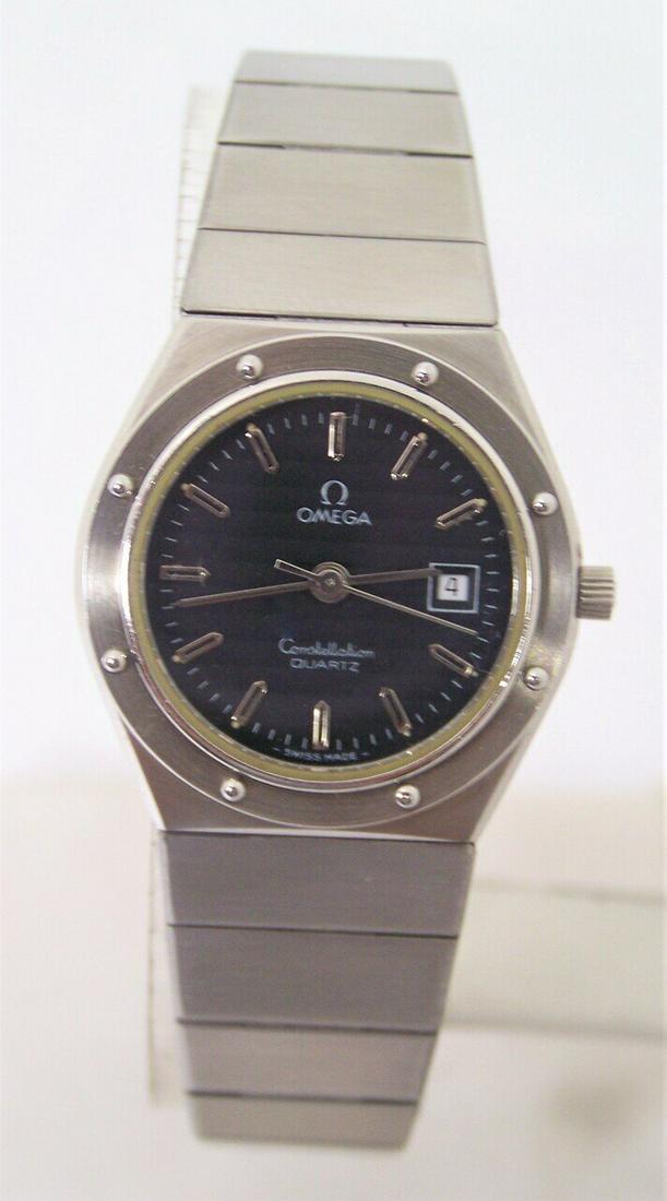 Ladies S/Steel OMEGA CONSTELLATION Quartz Watch 1380 in (1 of 12)