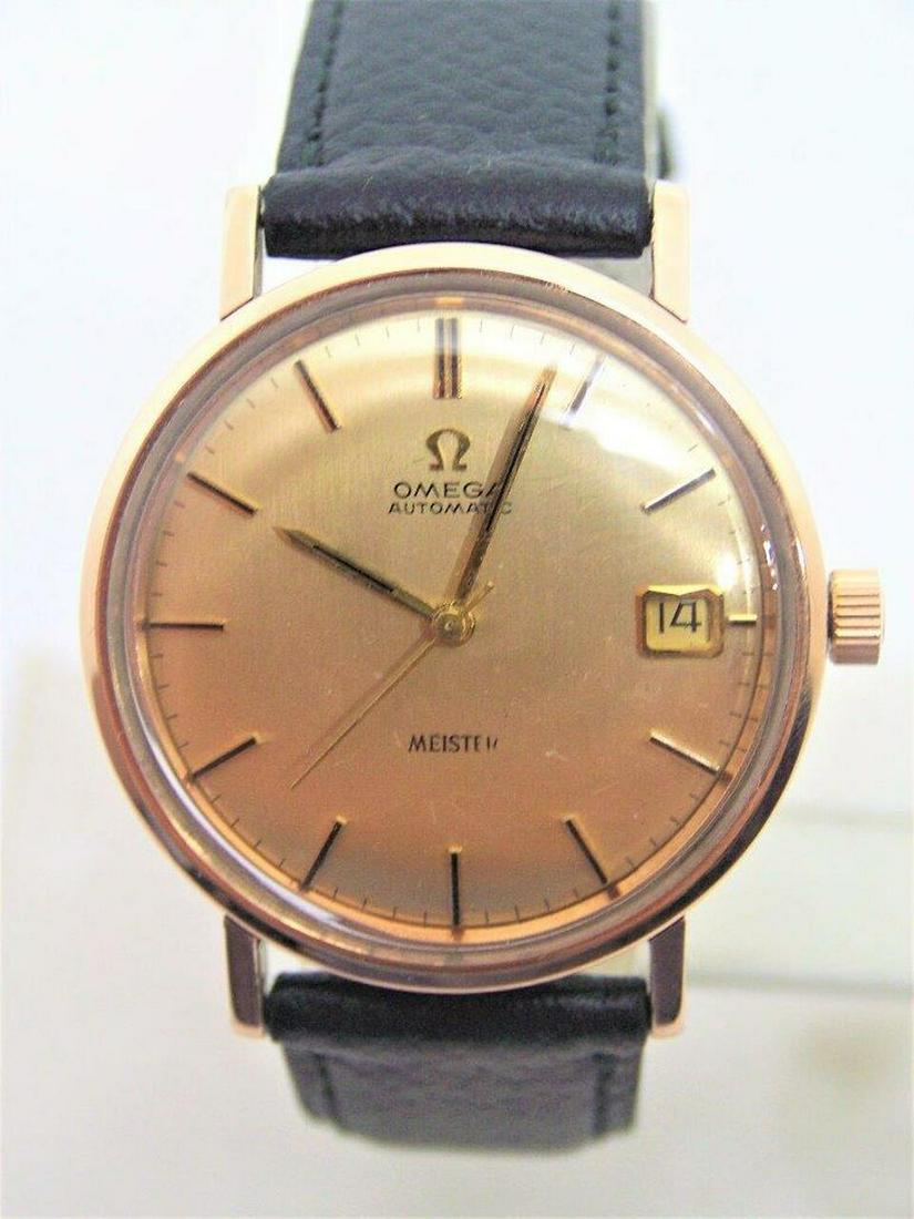 14k Rose & S/Steel OMEGA SAEMASTER MEISTER Automatic (1 of 11)