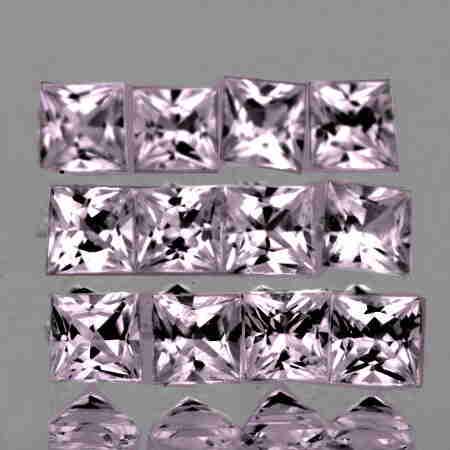 2.30 mm 12 pcs Square Best AAA Fire Pink Sapphire (1 of 2)