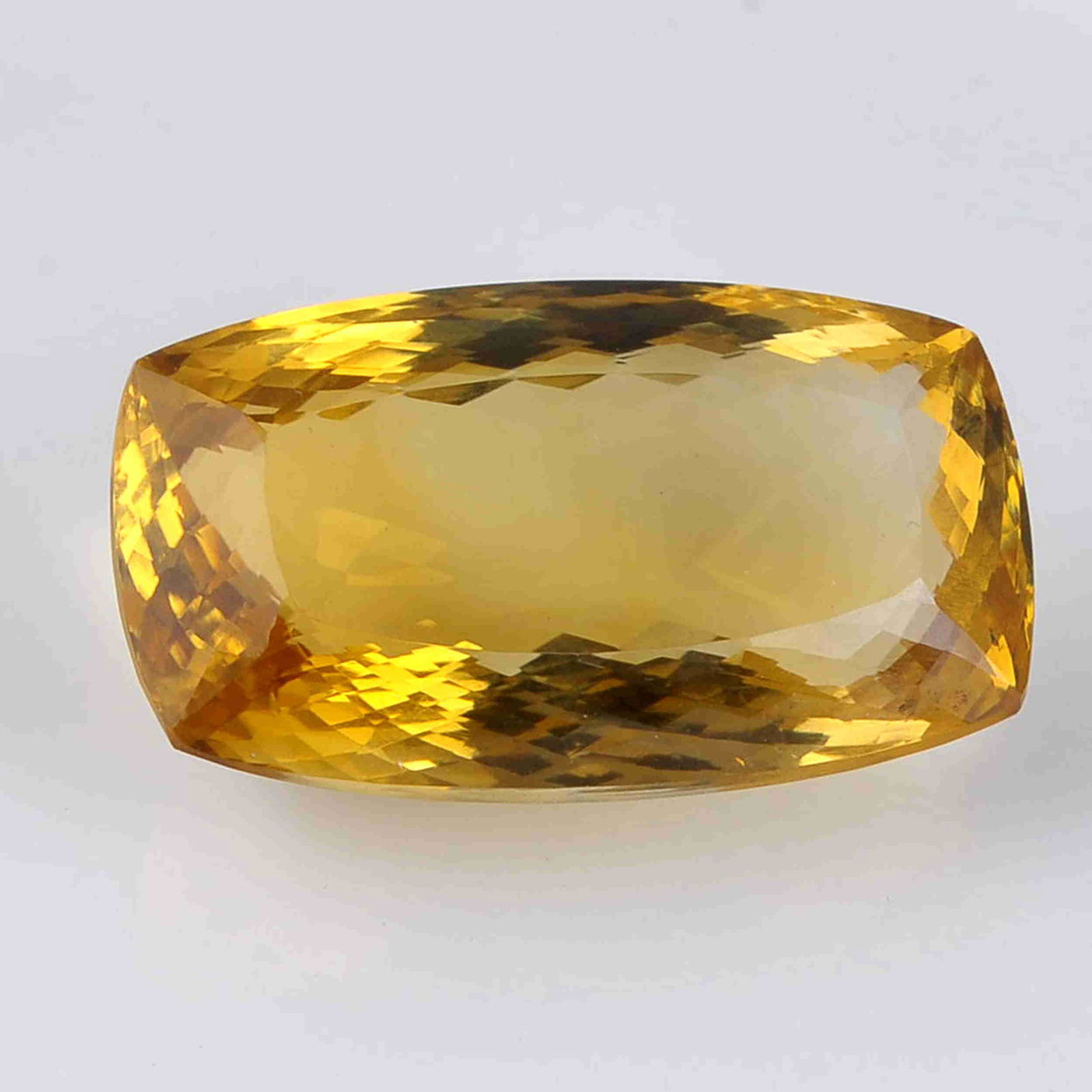 91.6 Carat Yellow Color Natural Cushion Citrine Quartz (1 of 5)