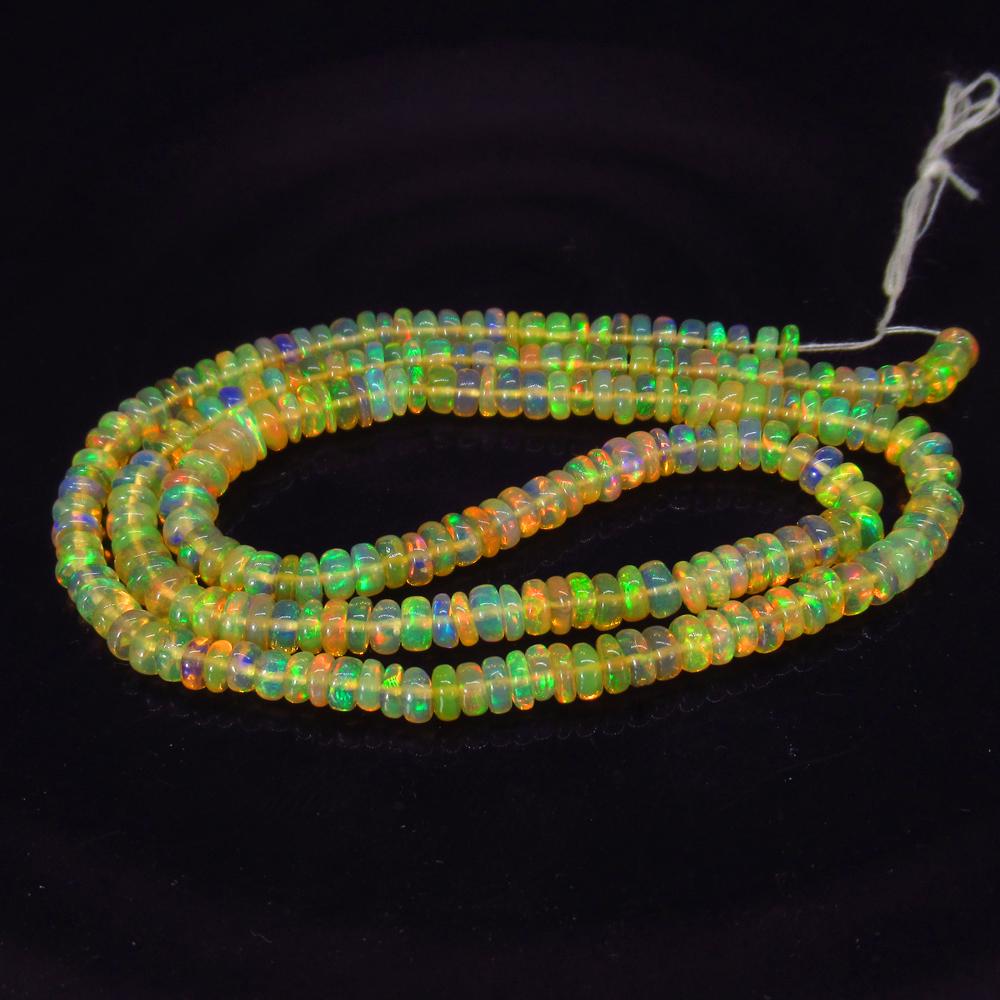 36.00 Ct Natural 228 Drilled Fire Opal Beads (1 of 2)