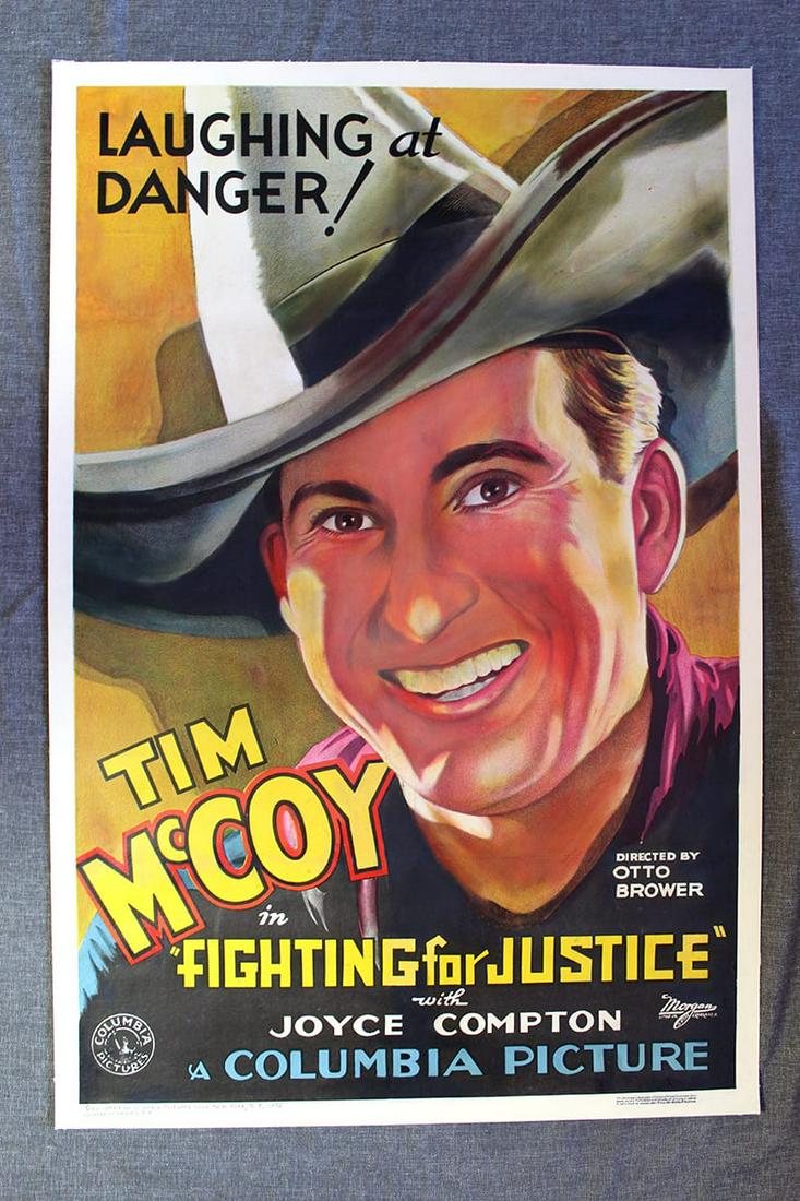 Fighting For Justice - Tim McCoy (1932) US One Sheet (1 of 1)