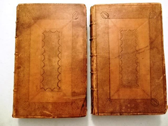 1715 Leather Set Life of Henry Dodwell (1 of 3)