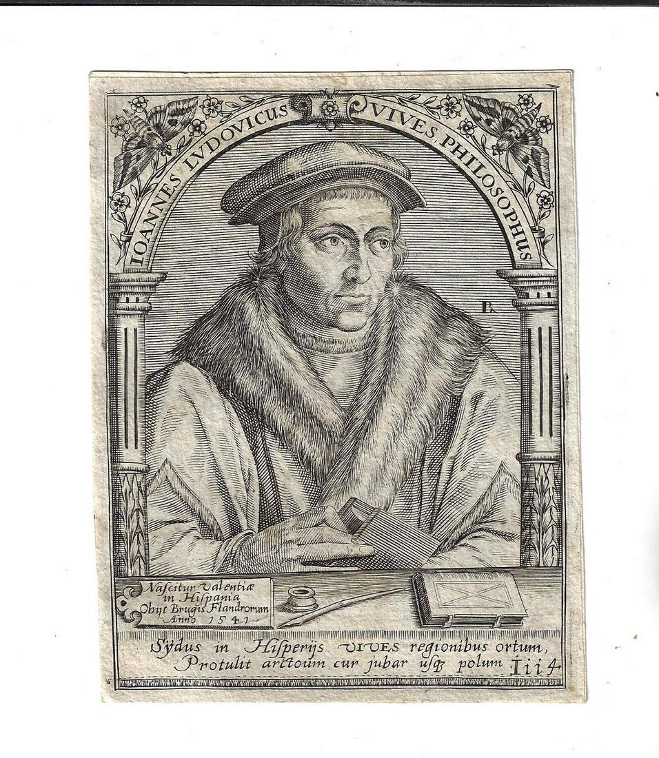 1650 De Bry Engraving Joannes Ludovicus (1 of 1)