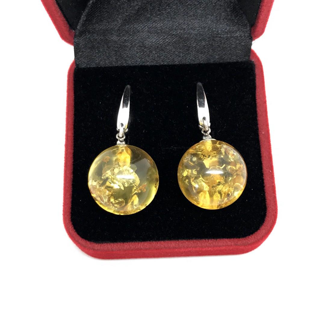 Unique and Astonishing Amber Earrings (1 of 6)