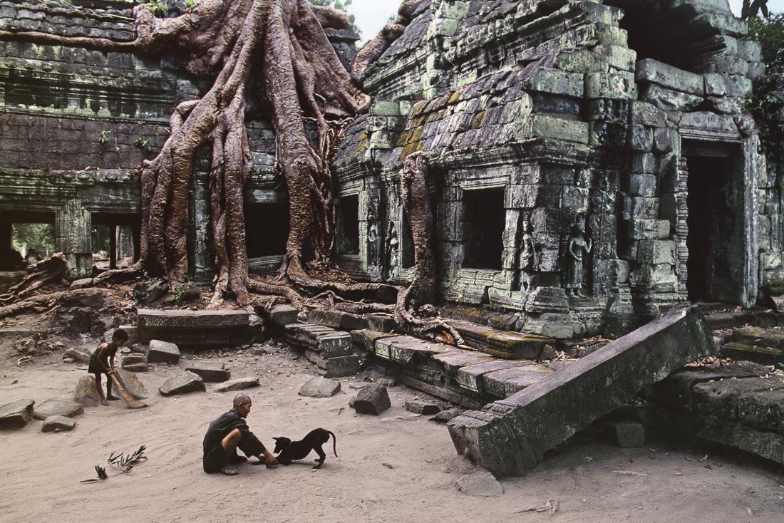 STEVE MCCURRY - Caretaker, Ta Prohm Temple, Angkor (1 of 1)