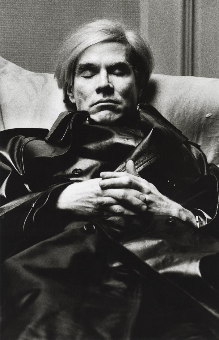 HELMUT NEWTON - Andy Warhol, Vogue Uomo, Paris, 1974 (1 of 1)