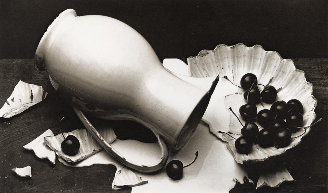 IRVING PENN - The Spilled Cream, New York, 1980: Artist: Irving Penn Title: The Spilled Cream, New York, 1980 Medium: Photo Litho, 1986, USA Dimensions: 8.8x5.2" Description: Heat Wax Mounted on 8.5x11" Conservation Board Artist Bio: Irving Penn (19
