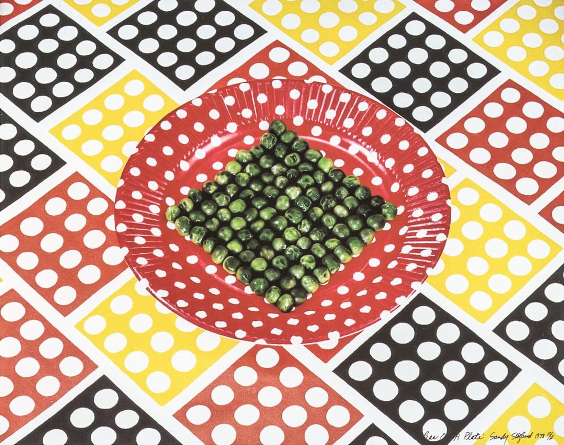 SANDY SKOGLUND - Peas on a Plate, 1978 (1 of 1)