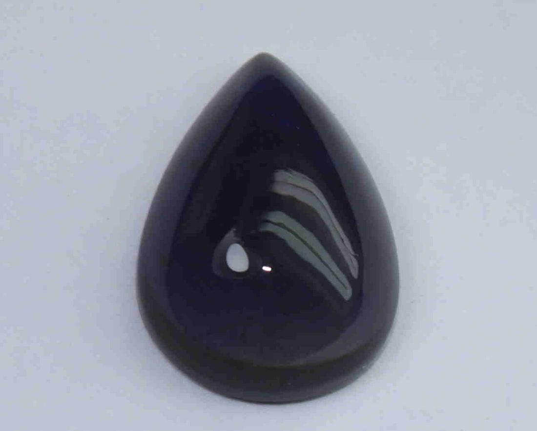 4.23 Cts Natural Iolite: No Reserve! Title: 4.23 Cts Natural Iolite Description: Gemstone: Natural Iolite Weight: 4.23 Carats Measurements: 13.8x9.6x5 mm Shape / Cut: Pear Cut Colour: Violet Blue Transparency: transparent Ori