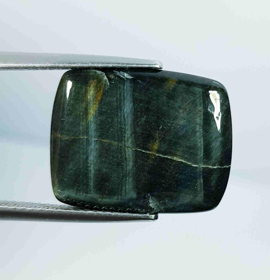 13.65 Ct Natural Black Tiger Eye (1 of 4)