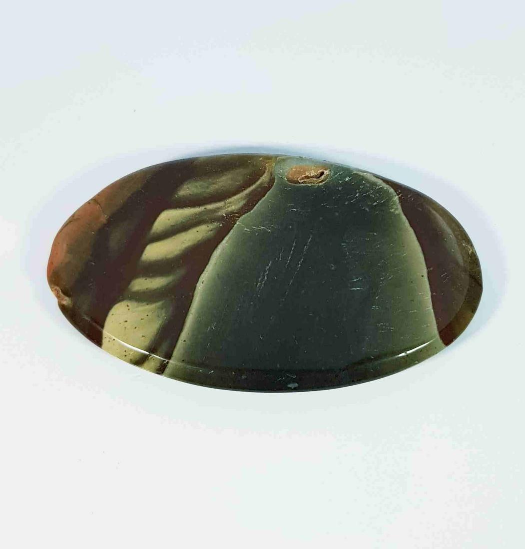 90.58 Ct Natural American Jasper: No Reserve! Title: 90.58 Ct Natural American Jasper Color/Clarity: Opaque Gemstones: LooseGemstone Carat Weights: 90.58 Size/Dimensions: 53.80 x 31.50 x 6.50 Additional Information: Oval - Africa Ship