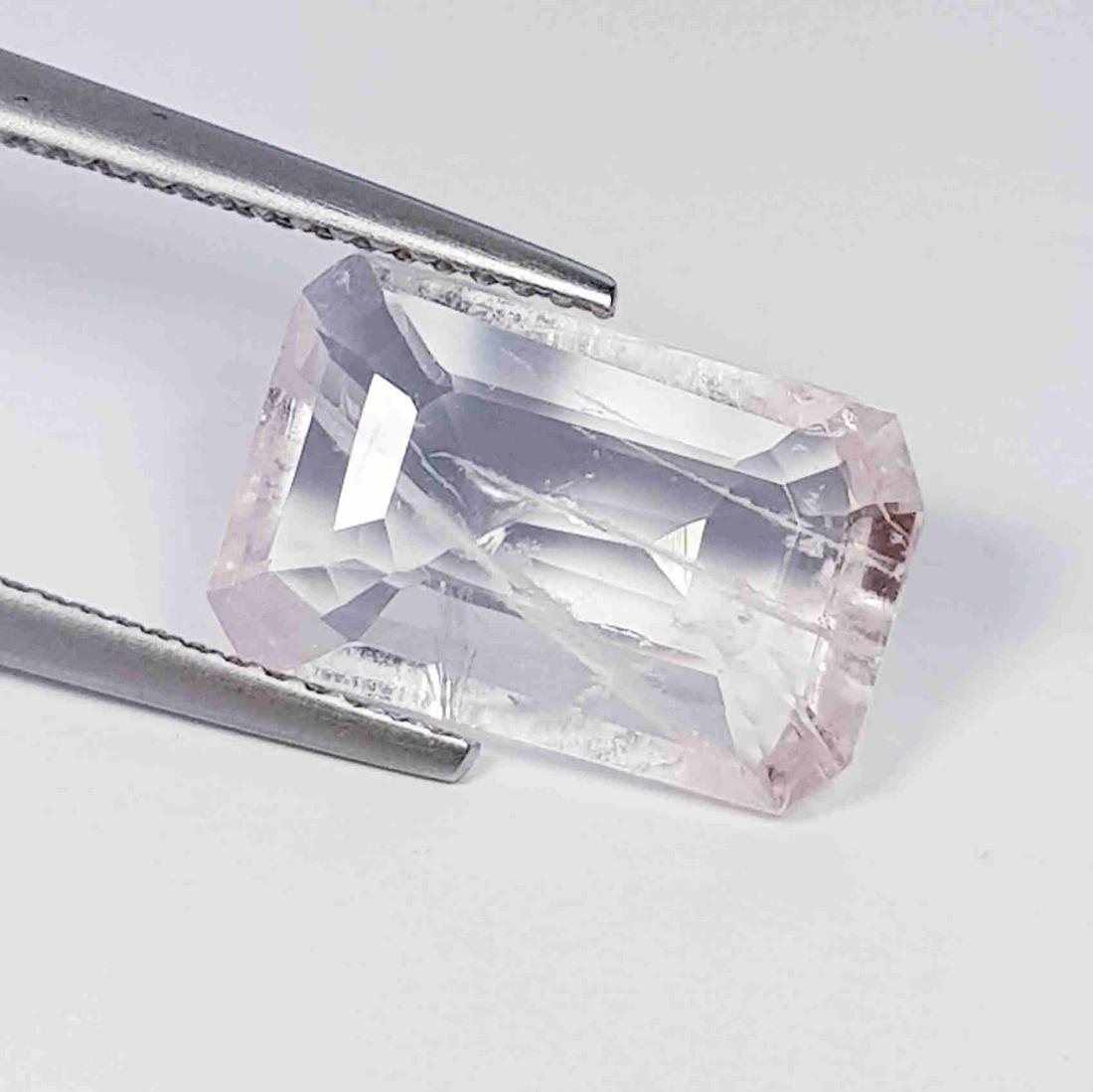 4.17 Ct Natural Morganite Octagon Cut: No Reserve! Title: 4.17 Ct Natural Morganite Octagon Cut Color/Clarity: VVS Gemstones: Loosegemstone Carat Weights: 4.17 Size/Dimensions: 13.70 x 8.80 x 4.20 Additional Information: Octagon / Brazil S