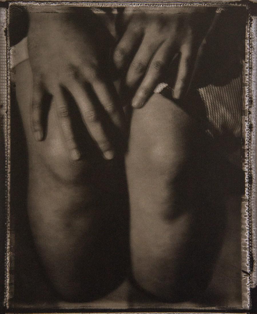 SARAH MOON - Pascale Montandon, 2000: Artist: SARAH MOON Title: Pascale Montandon, 2000 Medium: Photo Litho, 2001, Italy Dimensions: 8x9.75" Description: Heat Wax Mounted on 11x14" Conservation Board Artist Bio: Sarah Moon (1941) previous