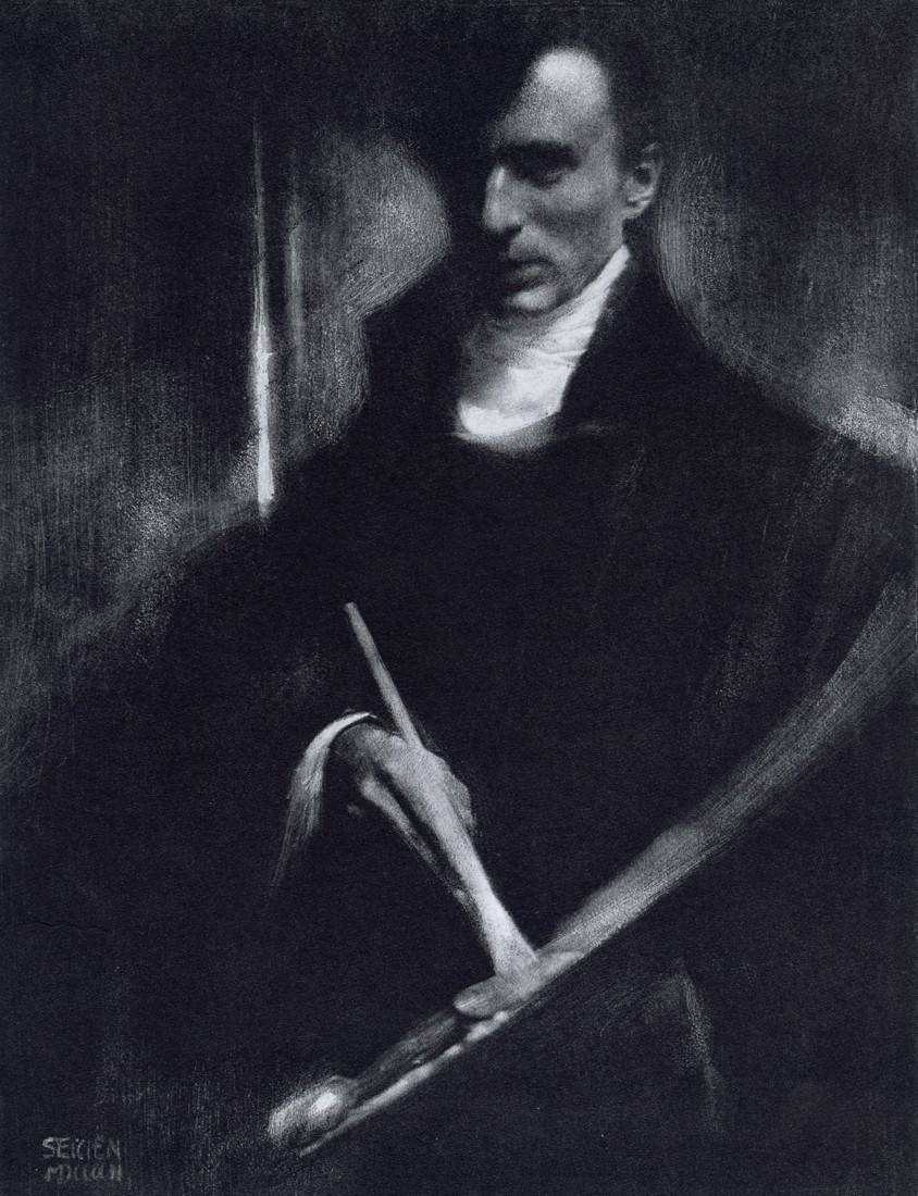 EDWARD STEICHEN - Self Portrait, Paris, 1901 (1 of 1)