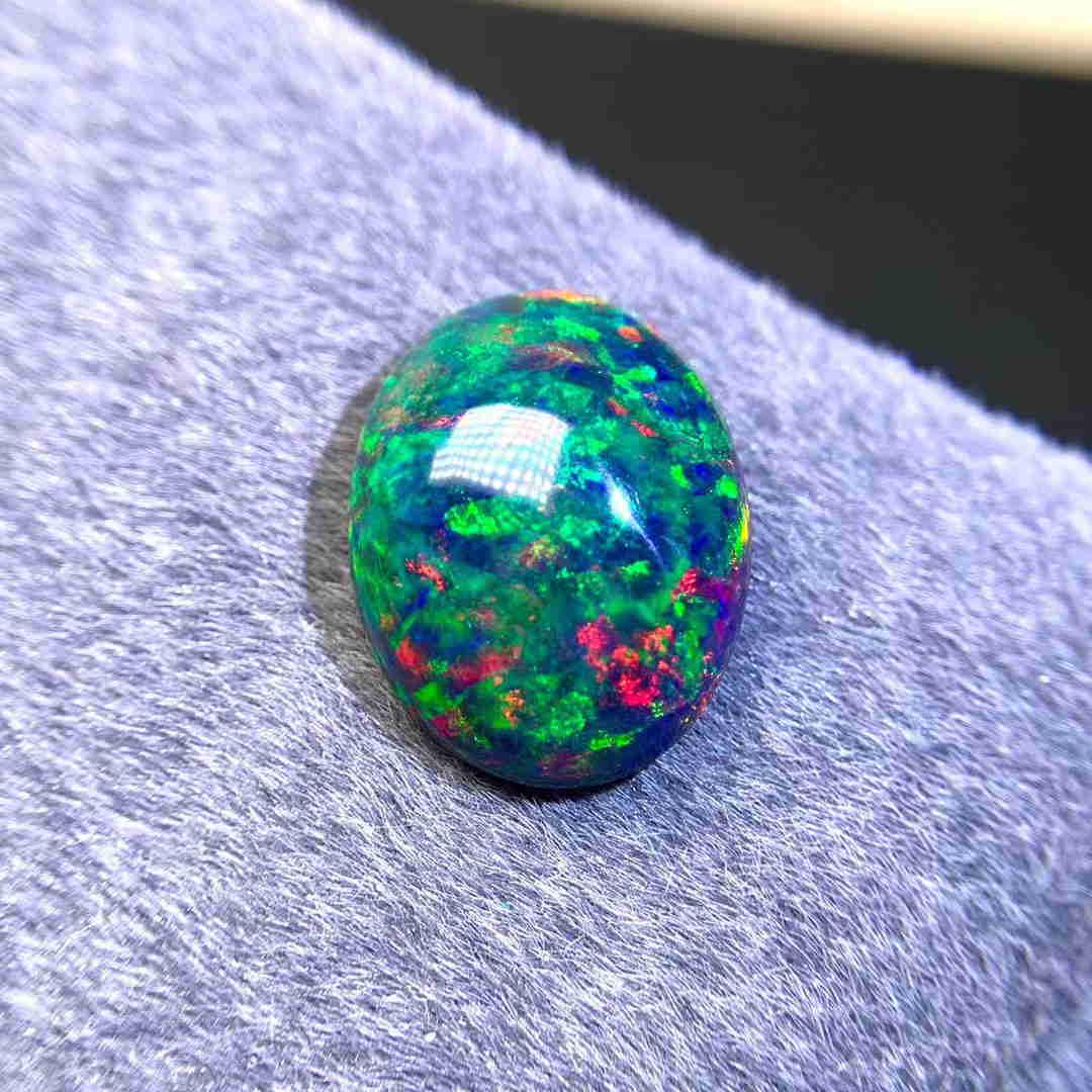 Natural Oval Cut 7.06 Carats Opal Loose Gemstone (1 of 7)