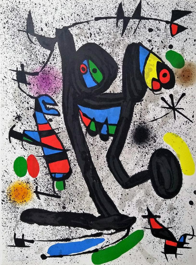 Joan Miro: Le Demoiselle aux Papillons (1 of 3)