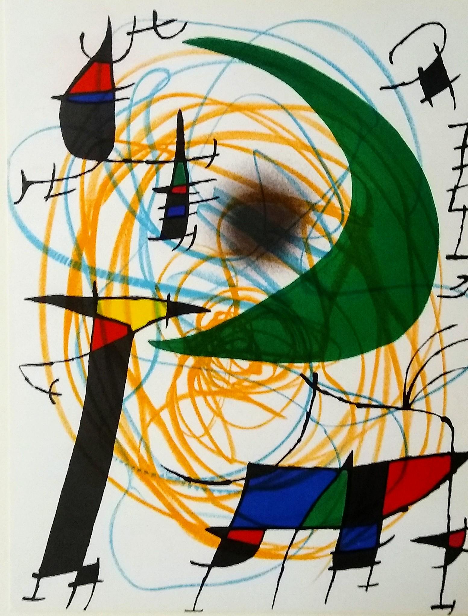 Joan Miro: Plate V (moon) (1 of 1)