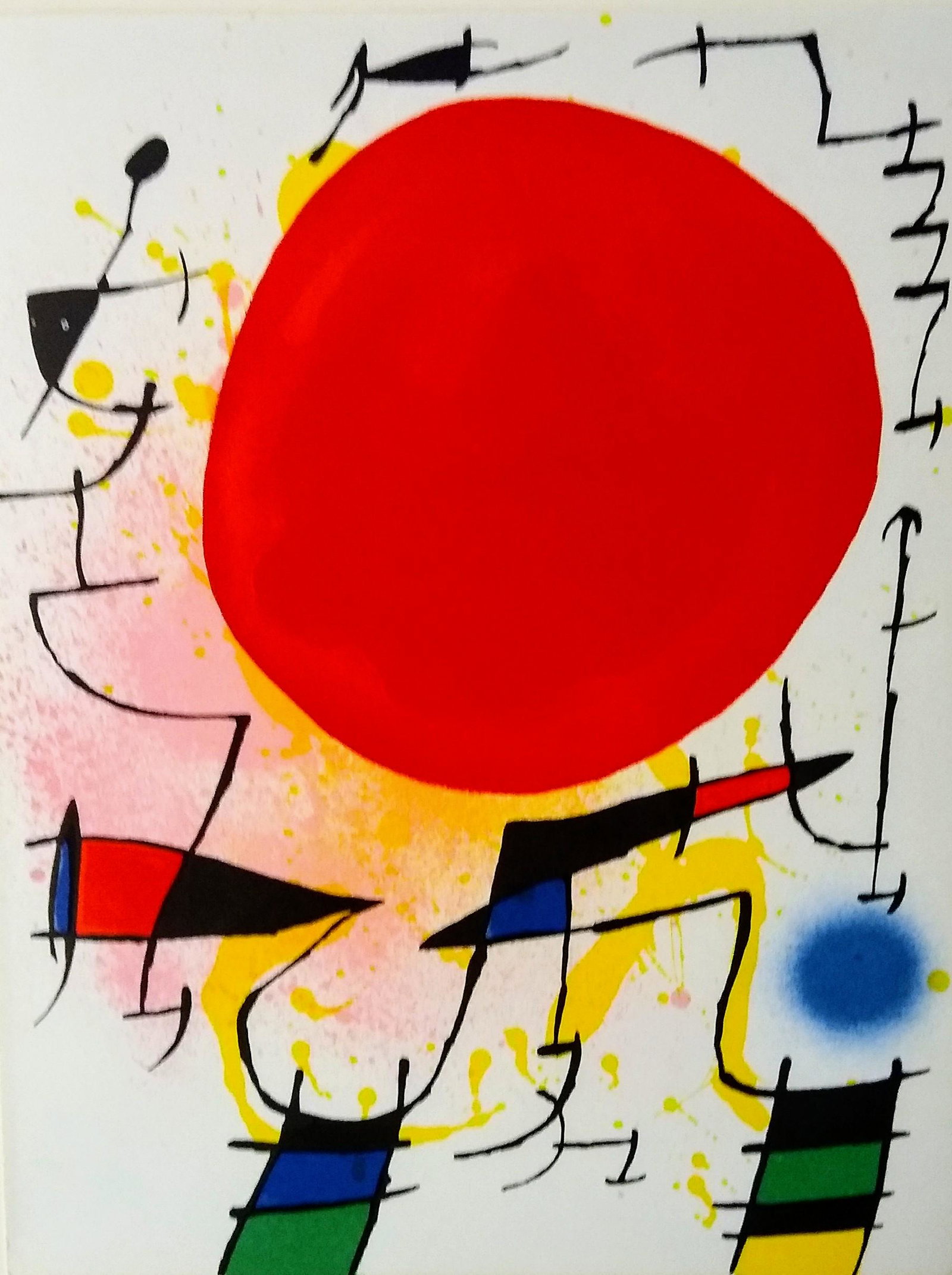 Joan Miro: Plate III (Sun) (1 of 1)