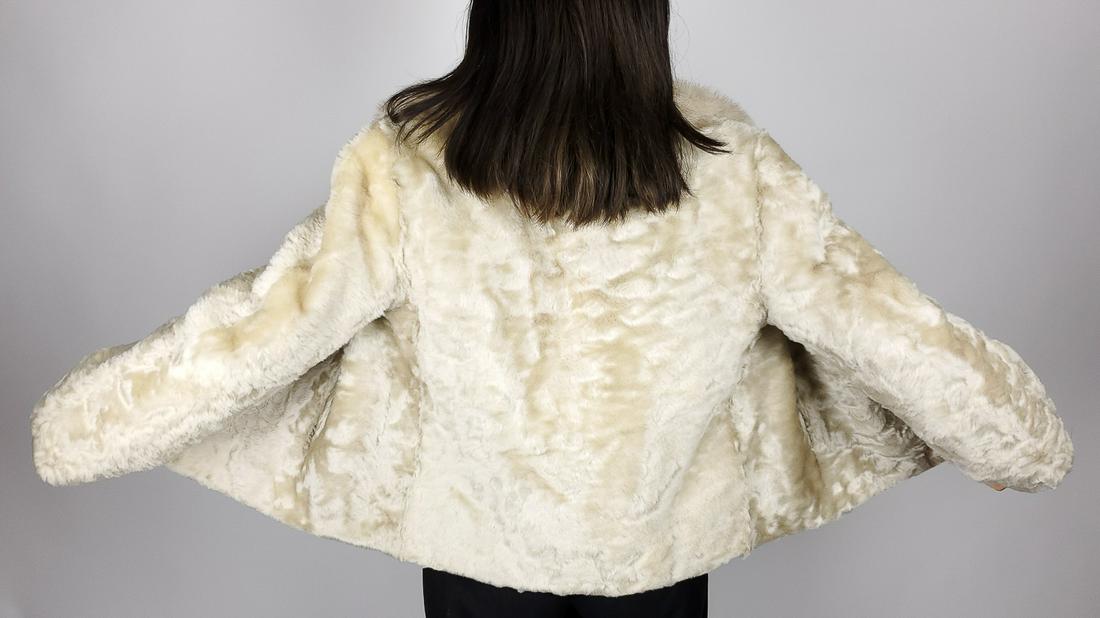 Sheared Blonde Mink Fur Jacket (1 of 6)