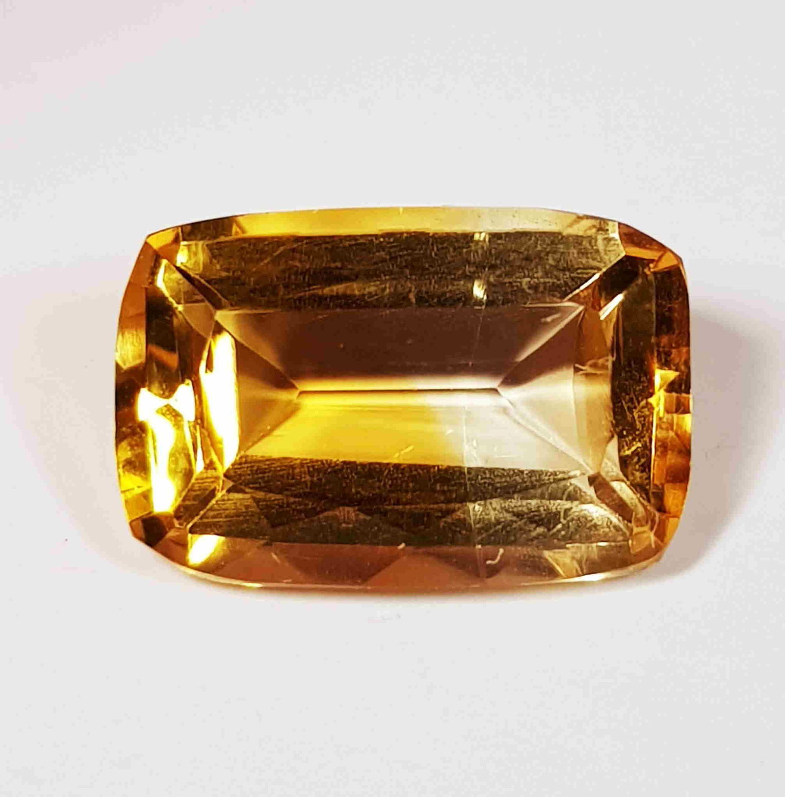Natural Citrine Rectangular Cushion Cut 4.10 ct (1 of 4)