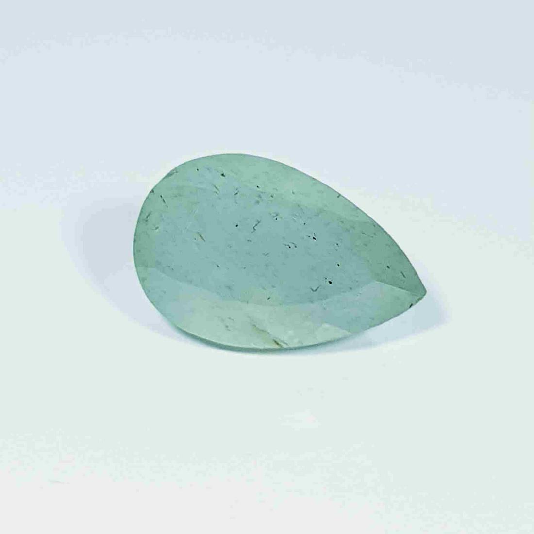 13.40 Ct Natural Aquamarine Pear Cut (1 of 4)