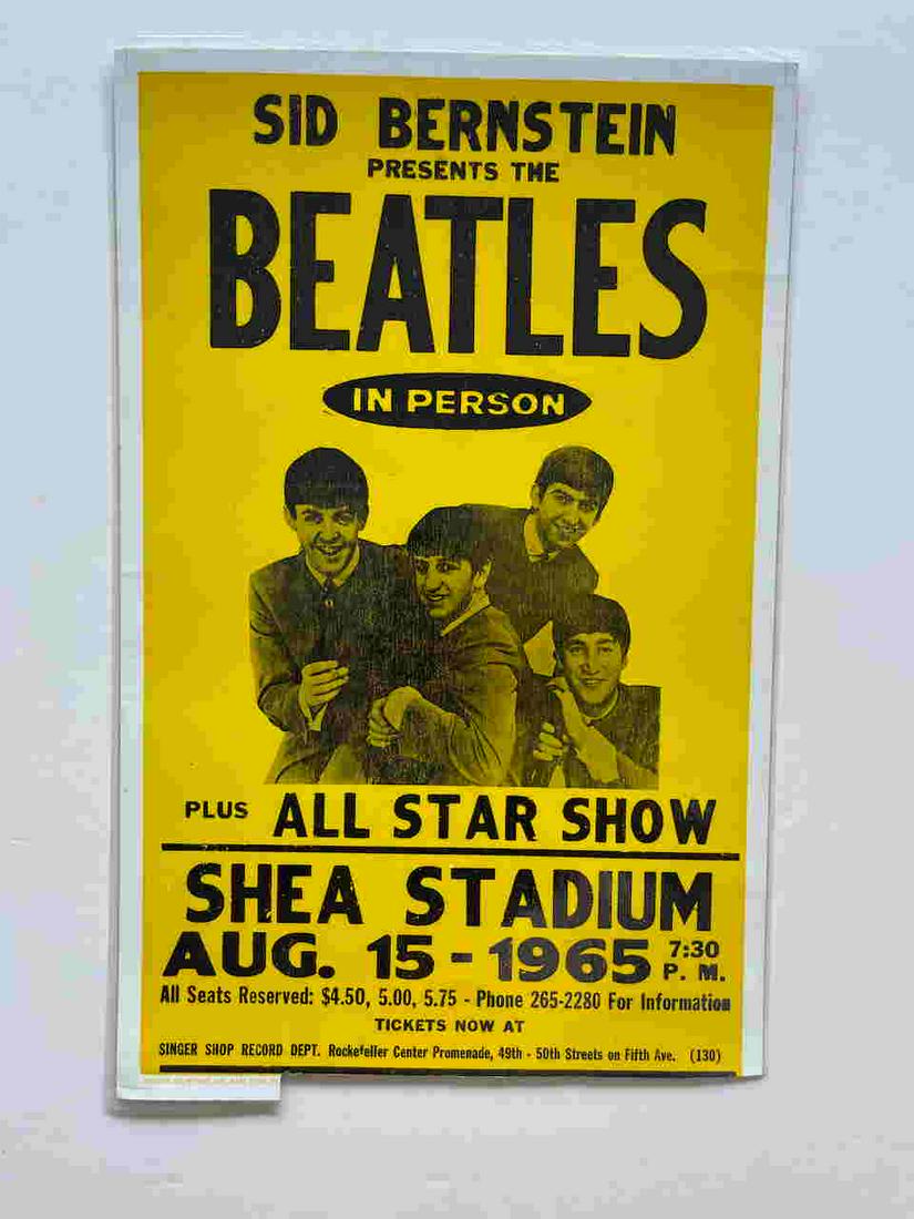 BEATLES SHEA STADIUM REPRINT (1 of 1)