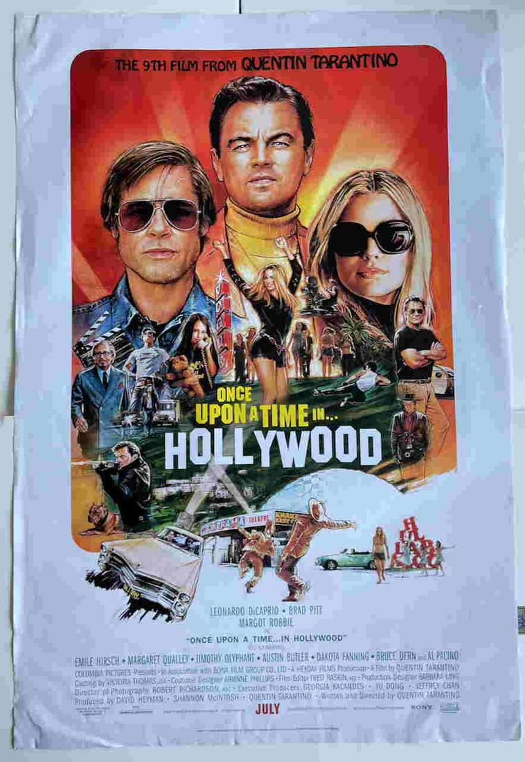 ONCE UPON A TIME IN HOLLYWOOD ONE SHEET (1 of 1)