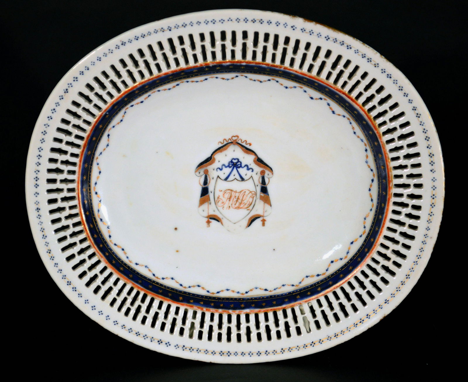 Chinese Export American-market Porcelain Dish (1 of 1)