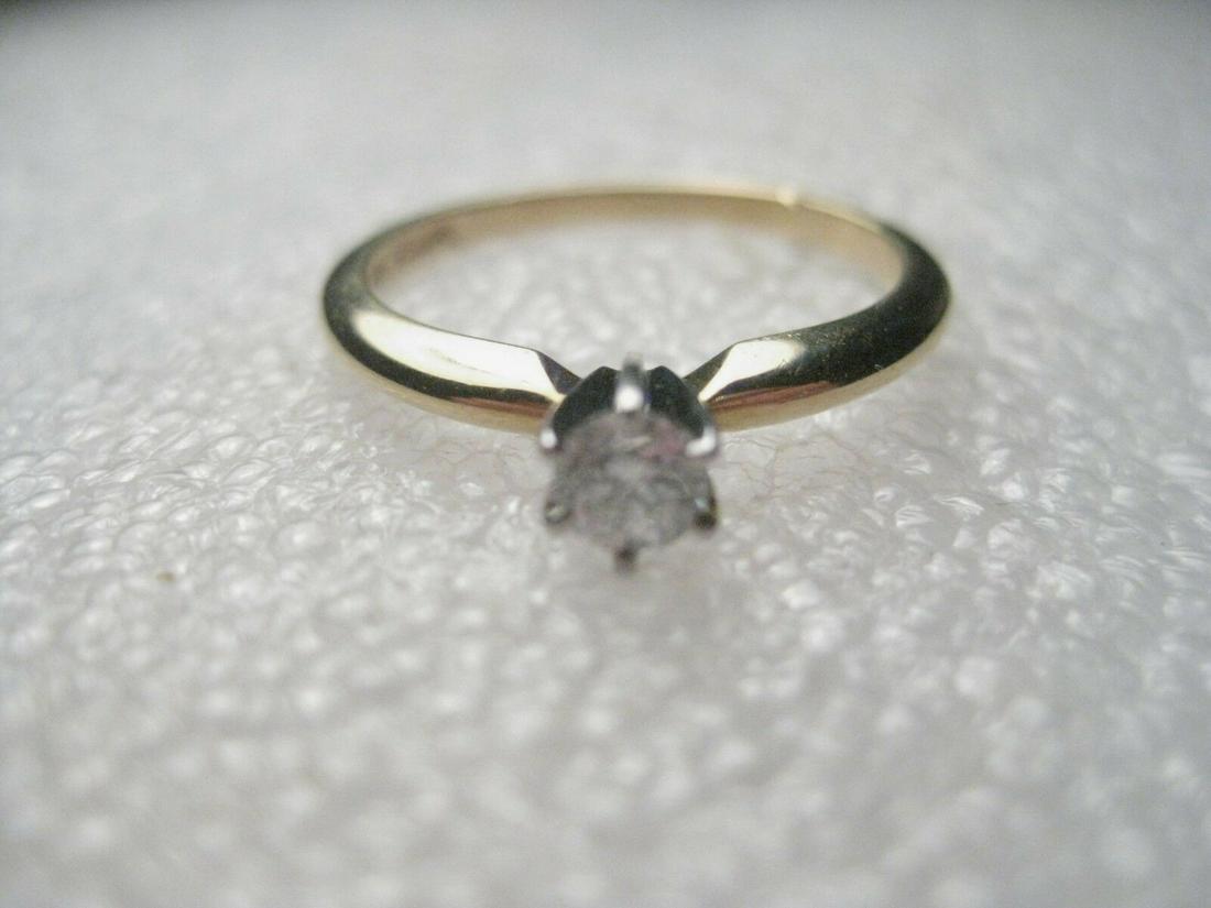 18kt & Platinum Diamond Engagement Ring, .33 ctw sz7.75 (1 of 16)