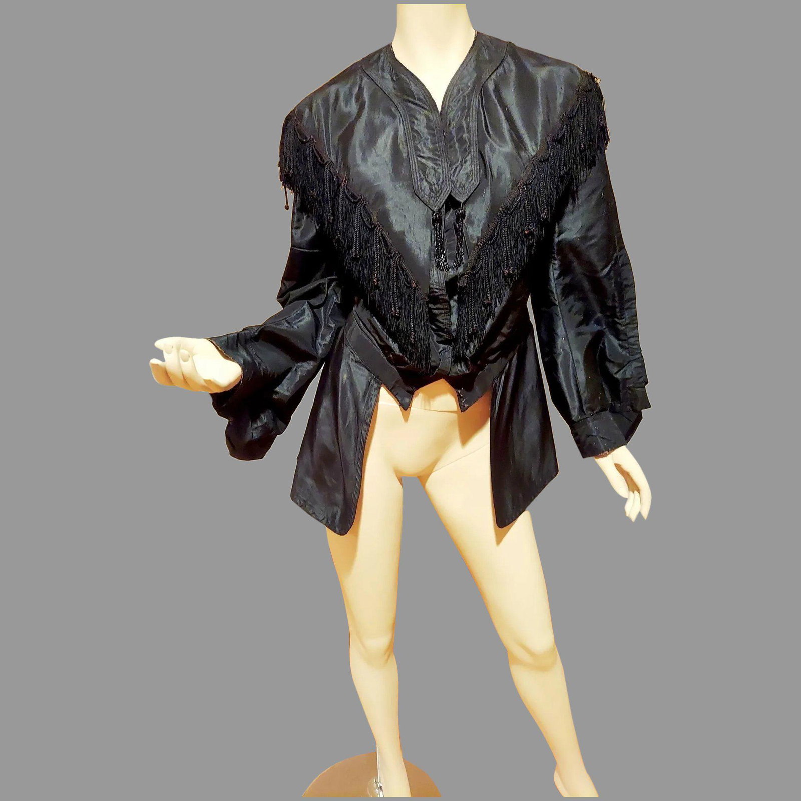 Antique Victorian Gibson Girl R.H. Macy & Co Fringed (1 of 6)