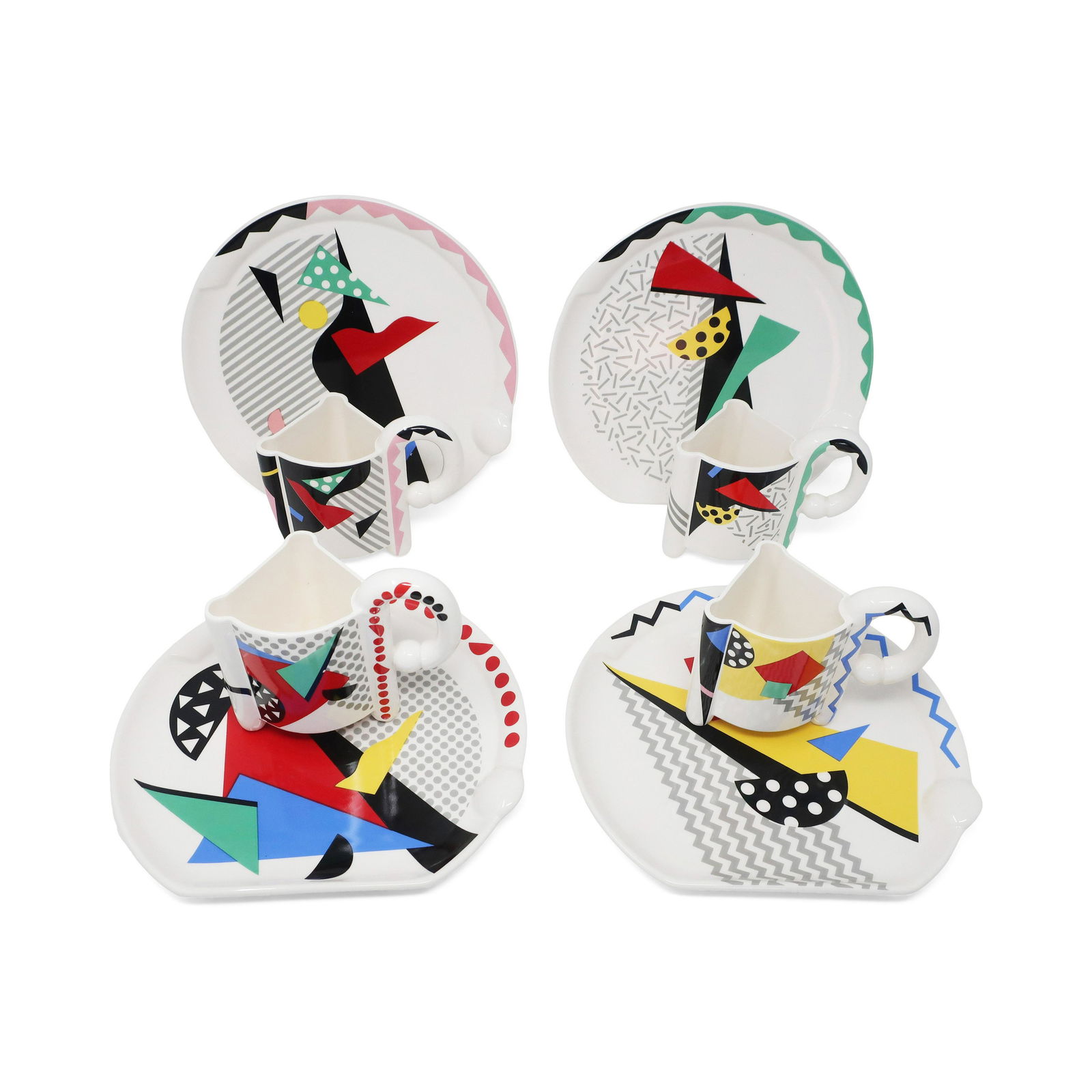 1980s Postmodern Kato Kogei Fujimori Carnival Mug and (1 of 10)