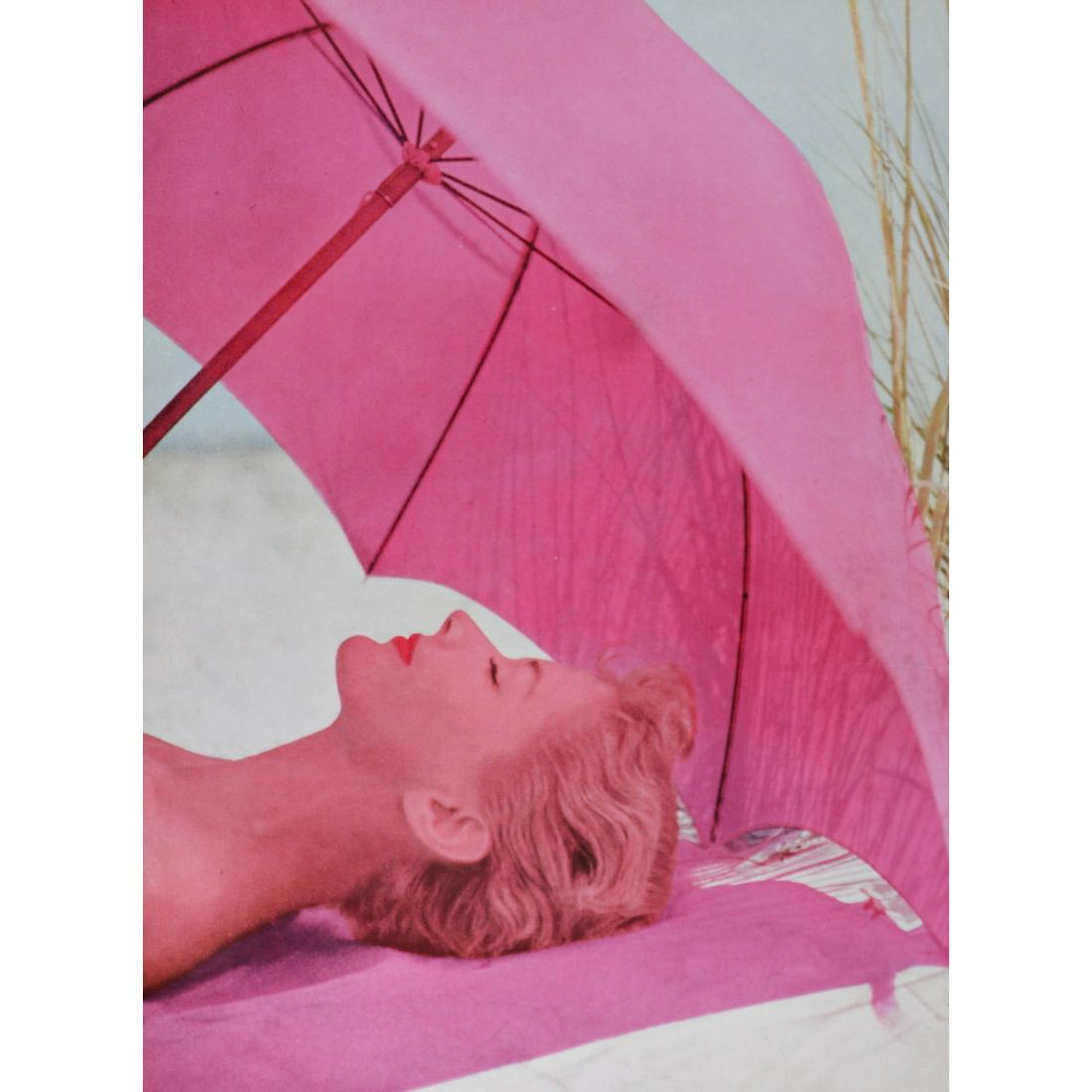 IRVING PENN - Long Island Beach Living: Artist: IRVING PENN Print Title: Long Island Beach Living Medium: Color Photo-Lithograph Printing Date: 1960's Printed in Switzerland Image size approx.: 12 X 9.25 inches Irving Pennwas an American ph