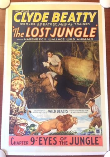 The Lost Jungle - Chapter 9 (1934) US 1SH Movie Poster (1 of 1)