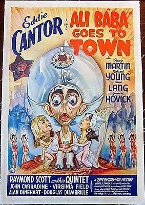 Ali Baba Goes To Town - Cantor (1937) US One Sheet (1 of 3)