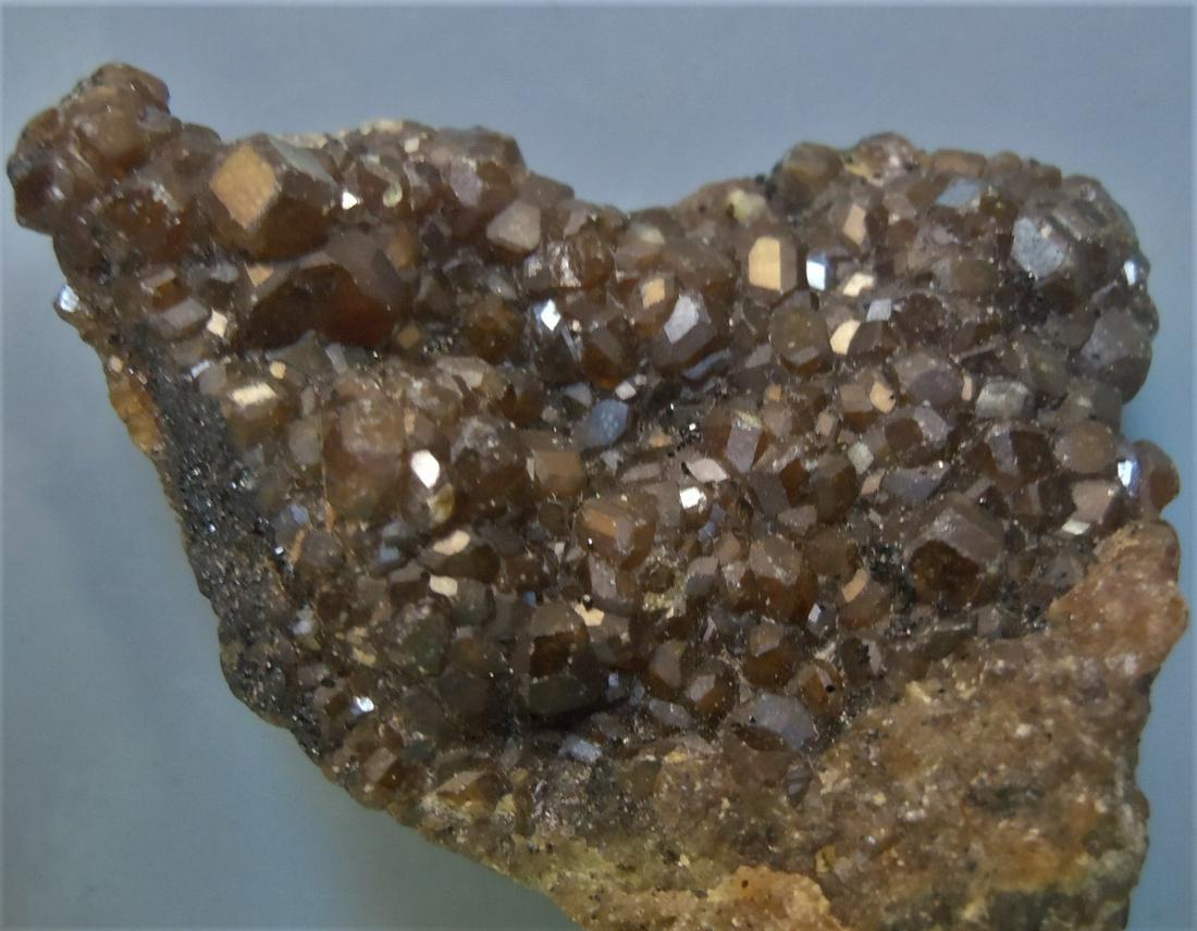OLIVE GREEN ANDRADITE CRYSTAL CLUSTER (1 of 5)