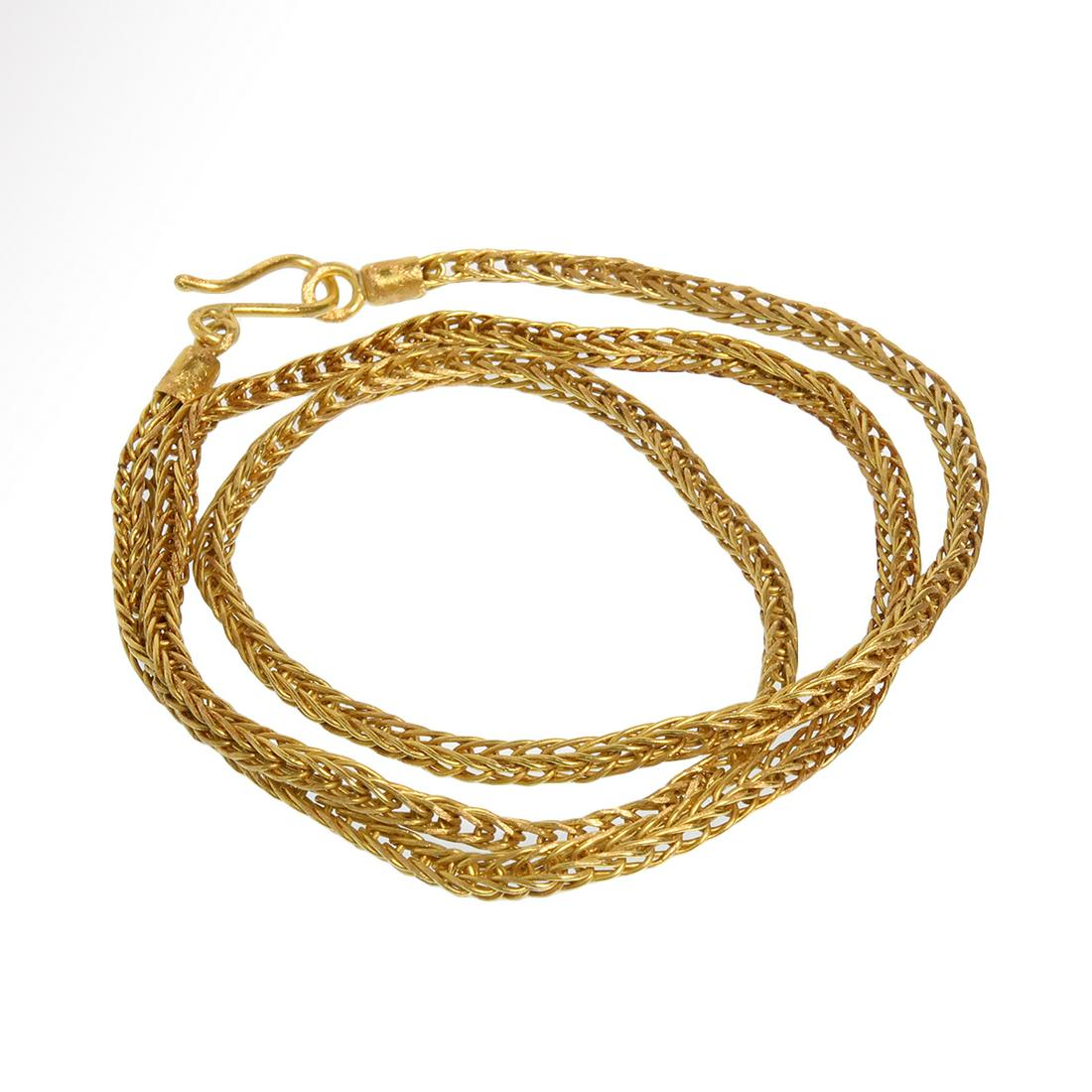 Roman Gold Chain Necklace, c. 2nd Century A.D. (1 of 6)