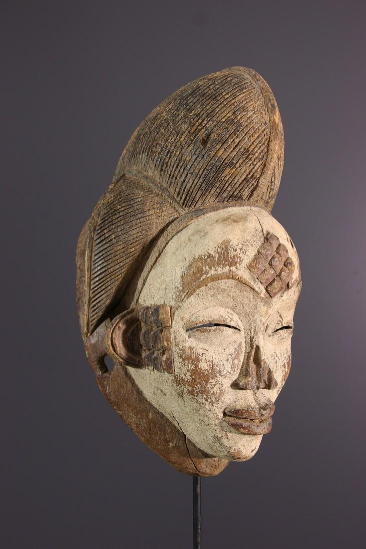 Punu mask of the Okuyi - Gabon - African Art Tribal Art (1 of 12)