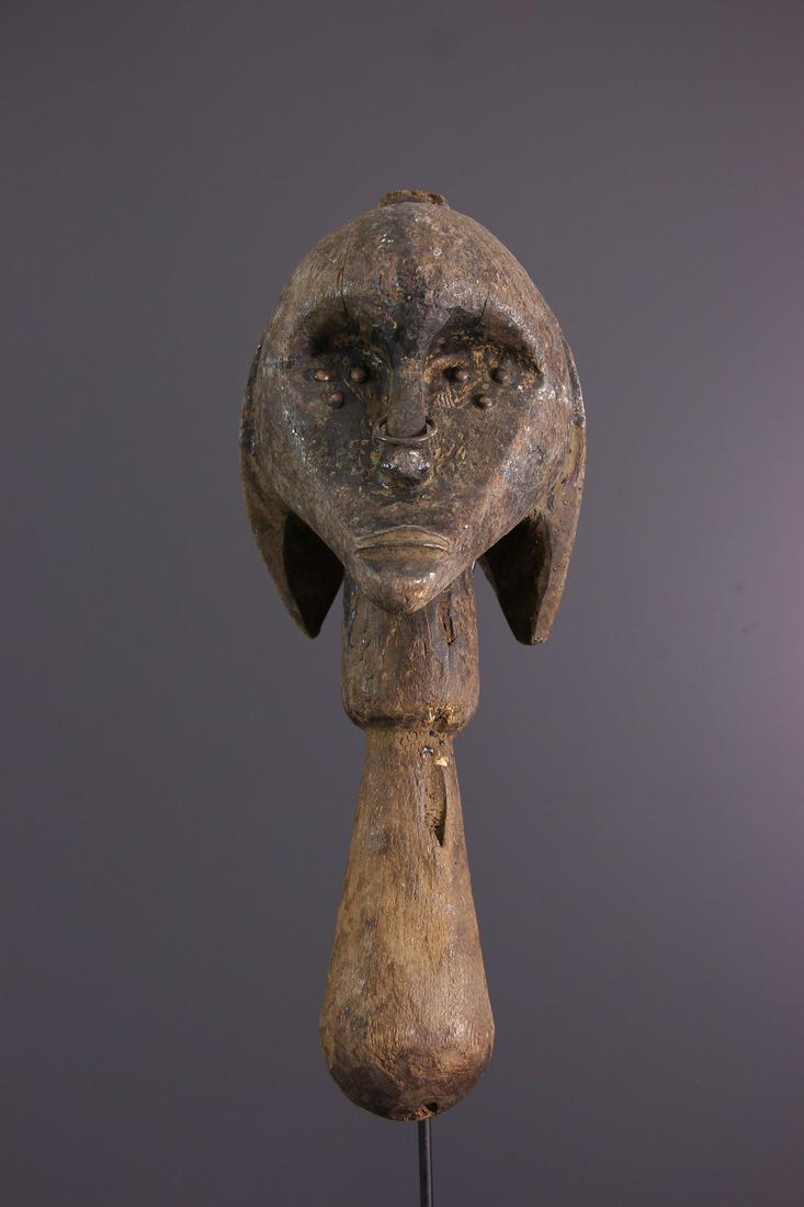 Head of reliquary Betsi Nlo Angokh - Gabon - African (1 of 10)