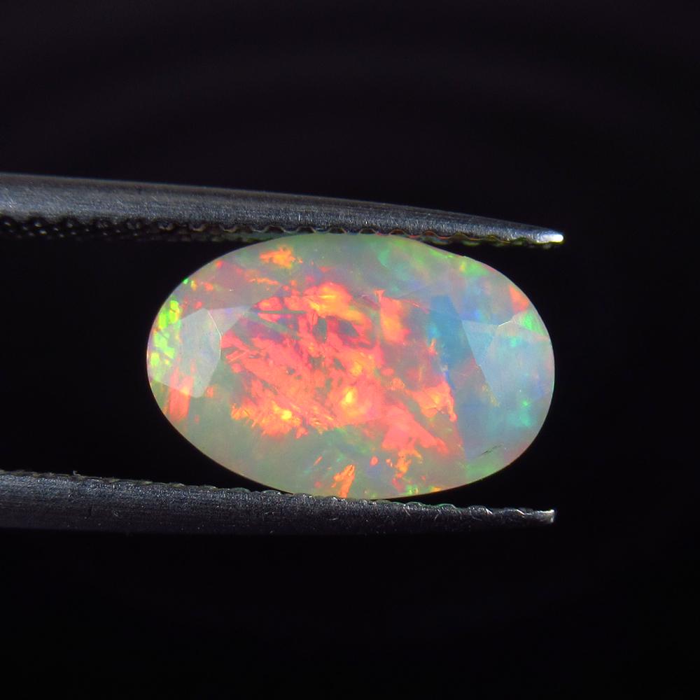 1.86 Ct IGI Certified Natural Ethiopian Fire Opal Oval (1 of 3)