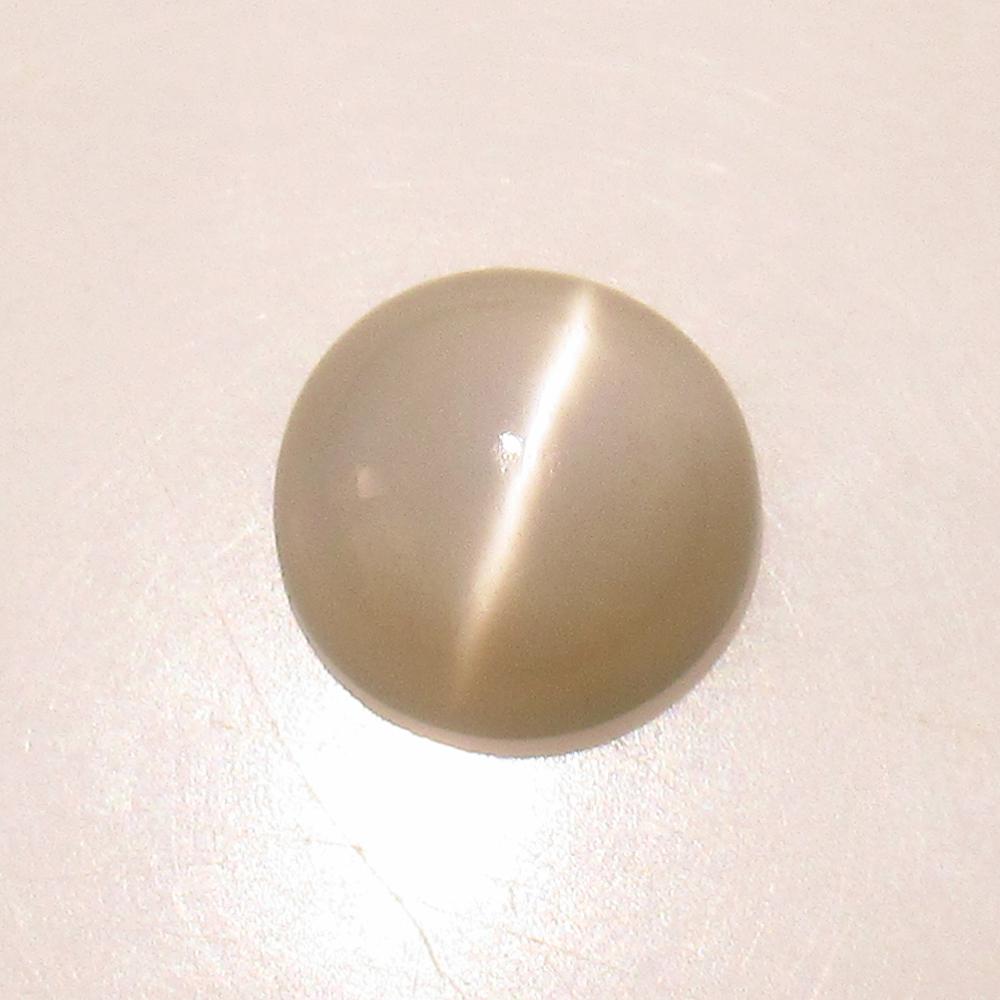 5.23 Ct Natural Moonstone Round Cab (1 of 2)