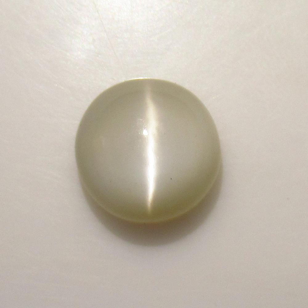 7.93 Ct Natural Moonstone Round Cab (1 of 2)