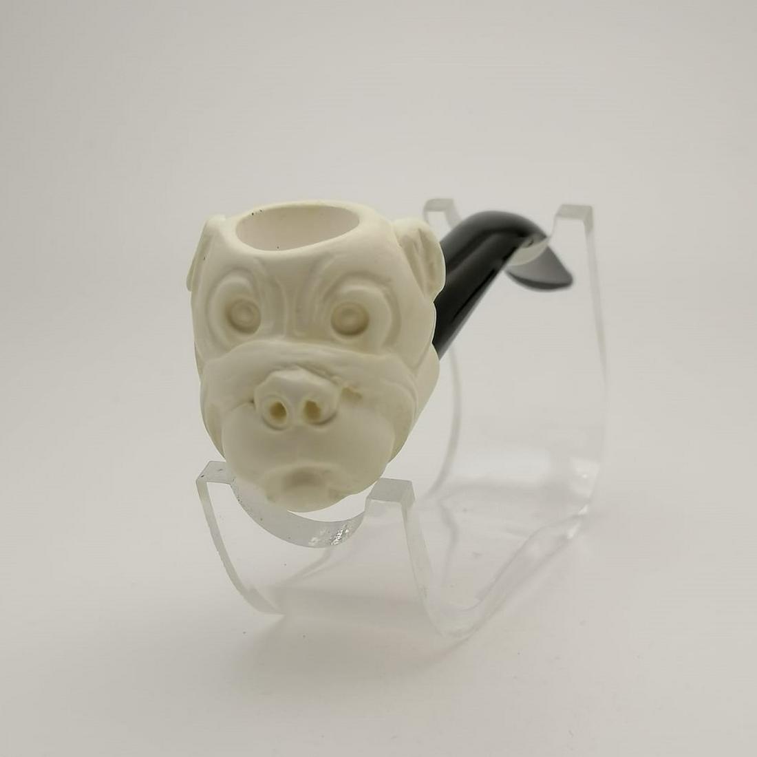 Dog,Hand carved Meerschaum Pipe. (1 of 10)