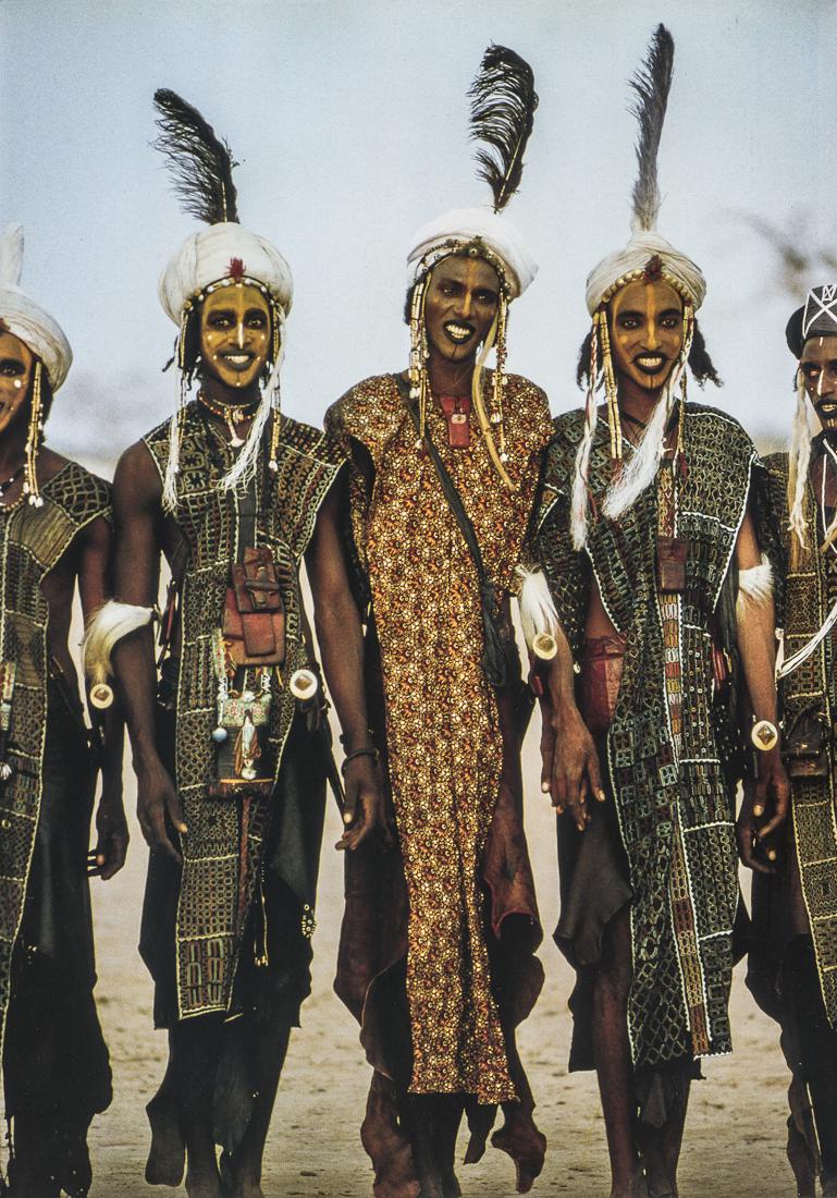 CAROL BECKWITH - Wodaabe Tribesman, Niger (1 of 1)