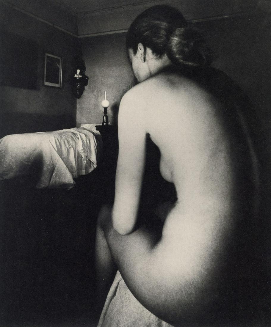 BILL BRANDT - Campden Hill, London, 1949: Artist: Bill Brandt Title: Campden Hill, London, 1949 Medium: Photo Litho, 2003, USA Dimensions: 6.55x7.9" Description: Heat Wax Mounted on 8.5x11" Conservation Board Artist Bio: Bill Brandt (1904 –
