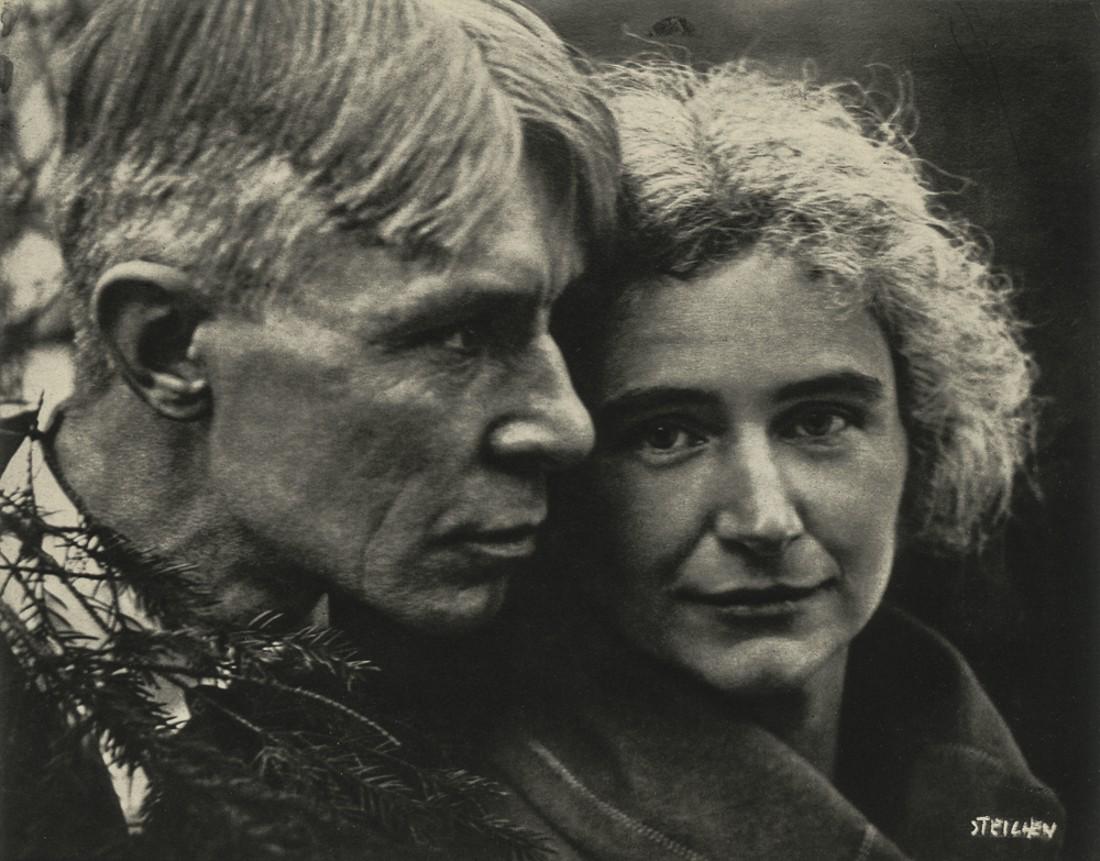 EDWARD STEICHEN - "Mr. and Mrs." The Sandburgs, 1923 (1 of 1)