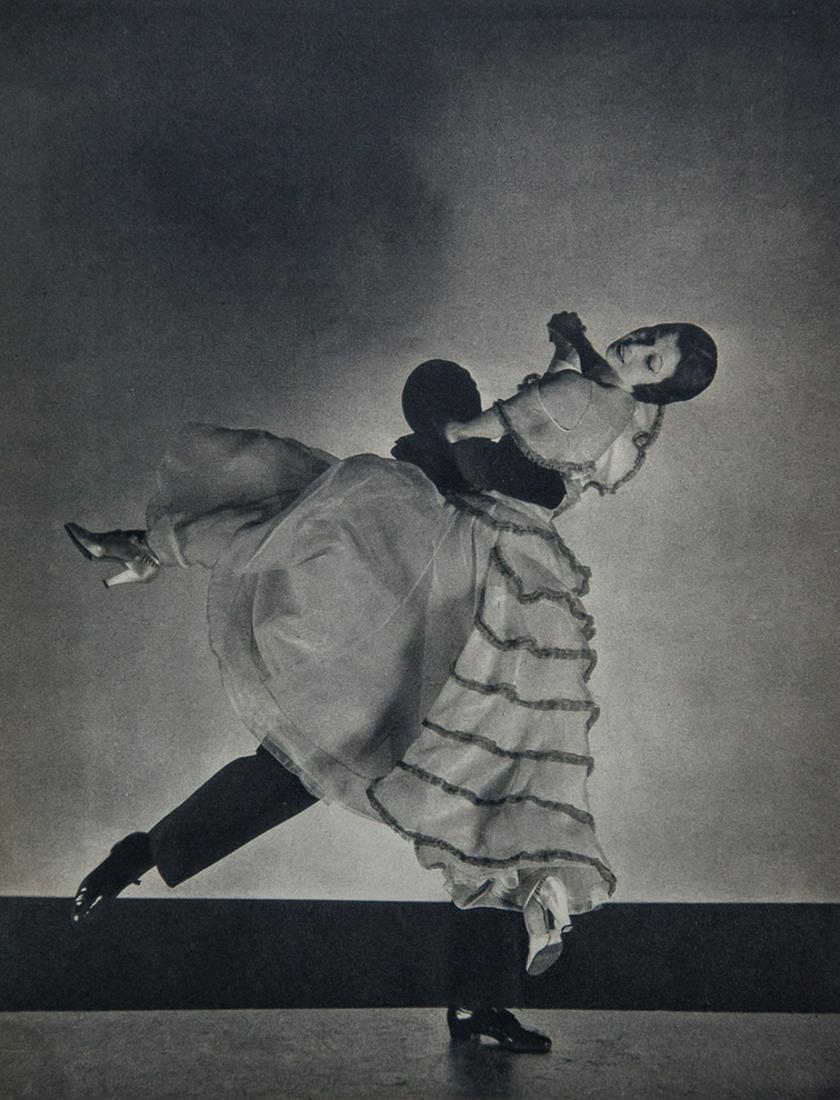 EDWARD STEICHEN - The De Marcos: Artist: Edward Steichen Title: The De Marcos Medium: Sheet Fed Gravure, 1935, USA Dimensions: 8.4x10.85" Description: Heat Wax Mounted on 12x16" Conservation Board Artist Bio: Edward Steichen was born