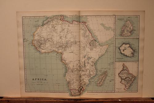 1886 Map of Africa (1 of 3)