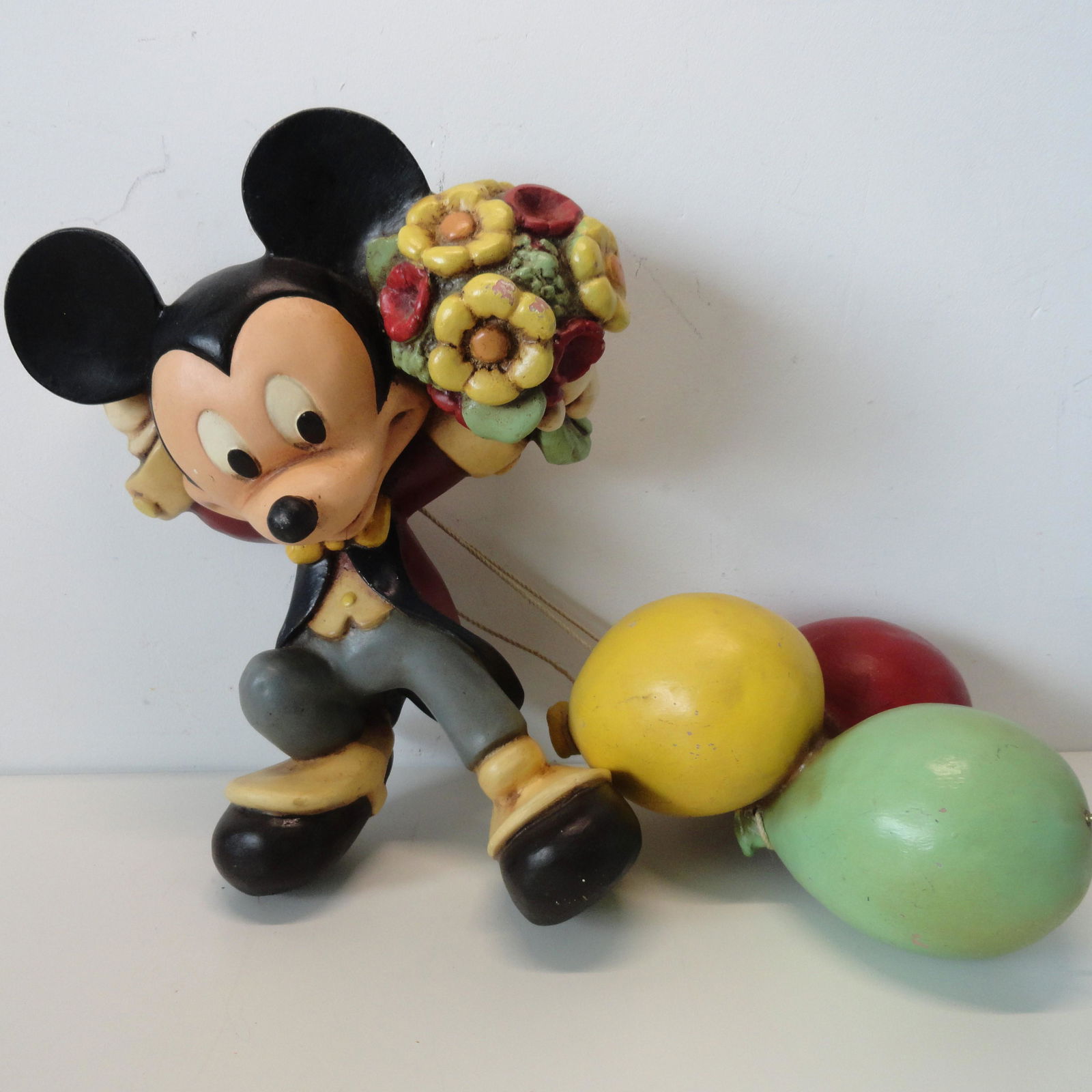 Mickey Mouse hanging on balloons (1 of 12)